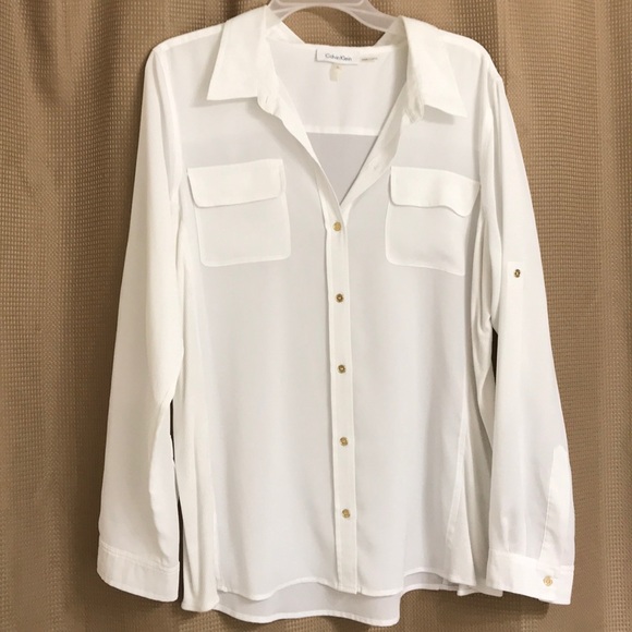 Calvin Klein Tops - CALVIN KLEIN BLOUSE